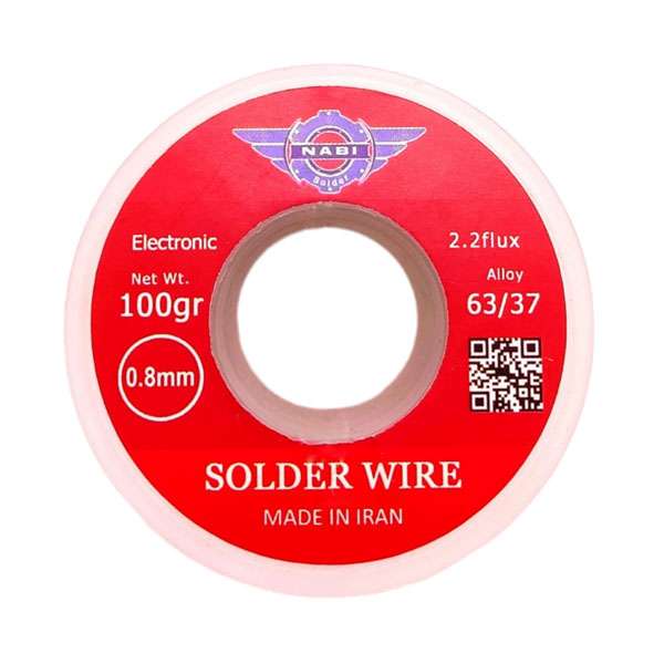 سیم لحیم نبی سولدر  مدل CF-10 وزن 100گرم