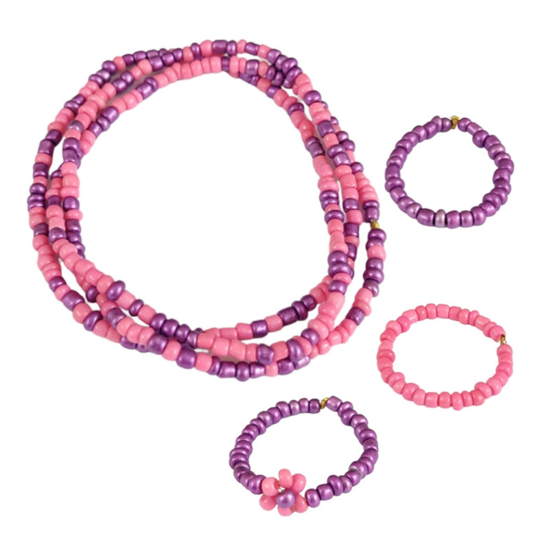 نیم ست دخترانه مدل منجوق ابری 01