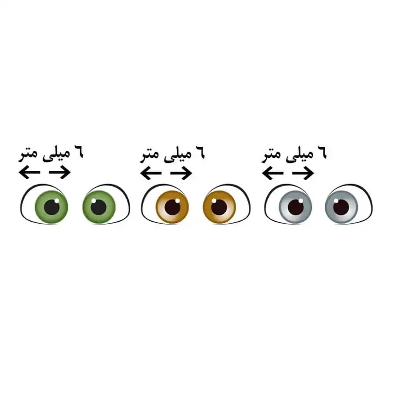 چشم عروسک مدل رزینی 6 میل کد 4 مجموعه 288 عددی