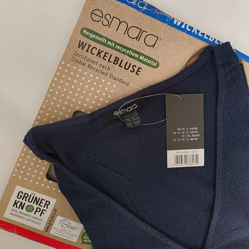 بلوز آستین کوتاه زنانه اسمارا مدل 18403620