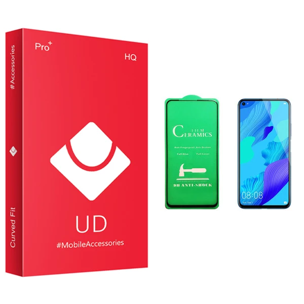 محافظ صفحه نمایش سرامیکی یو دی مدل +PRO مناسب برای گوشی موبایل هوآوی nova 5T