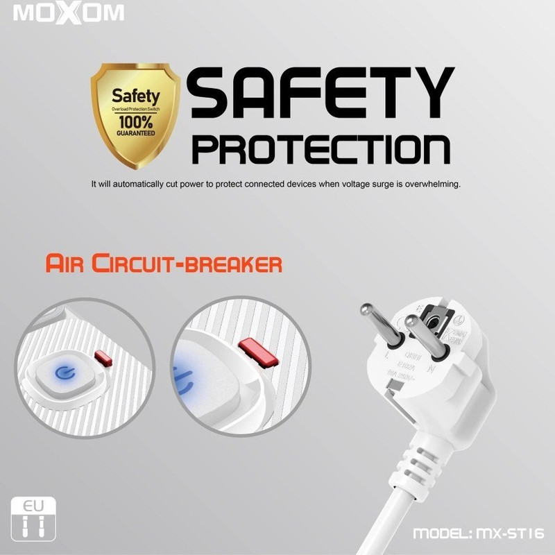 چندراهی برق موکسوم مدل MX-ST16