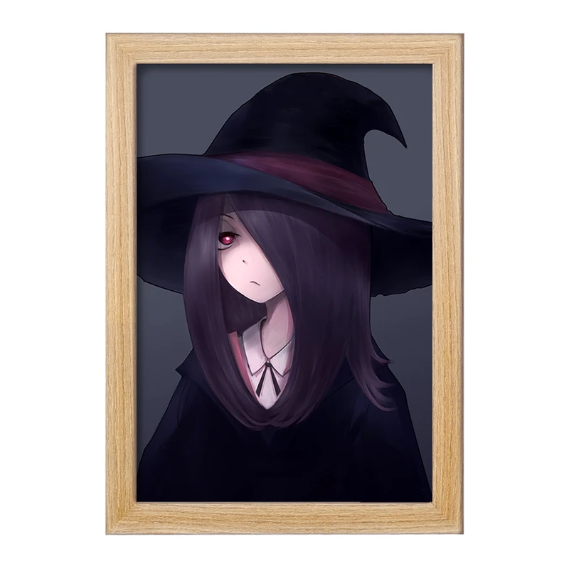 تابلو خندالو مدل سوسی انیمه جادوگران کوچک Little Witch Academia  کد 22918