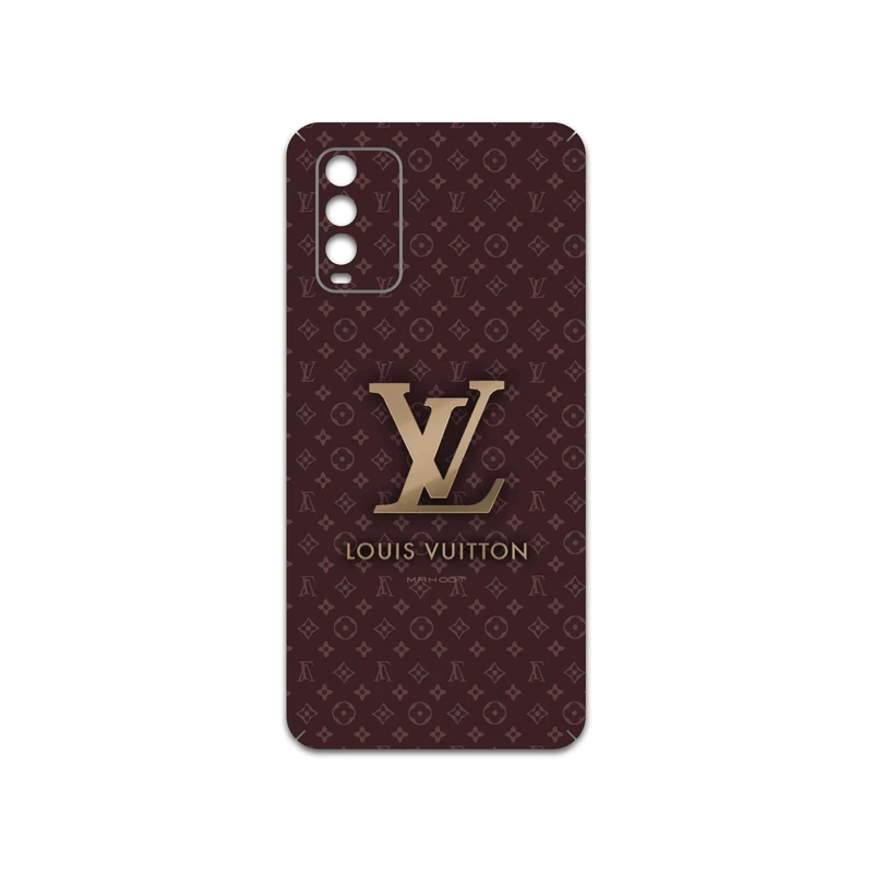 برچسب پوششی ماهوت مدل LOUIS-VUITTON-Logo مناسب برای گوشی موبایل شیائومی Redmi Note 9 4G