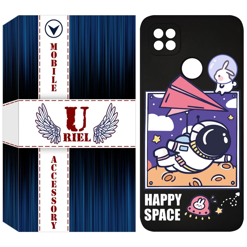 کاور یوریل مدل KSH کد 22 طرح فضانورد مناسب برای گوشی موبایل شیائومی Redmi 9C