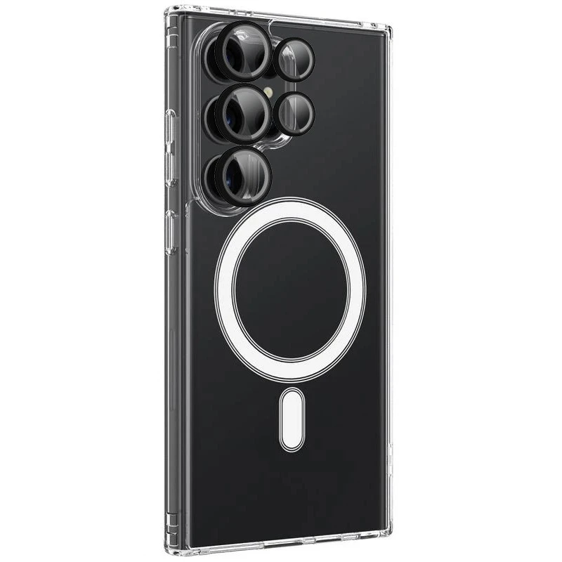 کاور پنتر مدل Full Protect-T مناسب برای گوشی موبایل سامسونگ Galaxy S23 Ultra به همراه محافظ لنز دوربین 