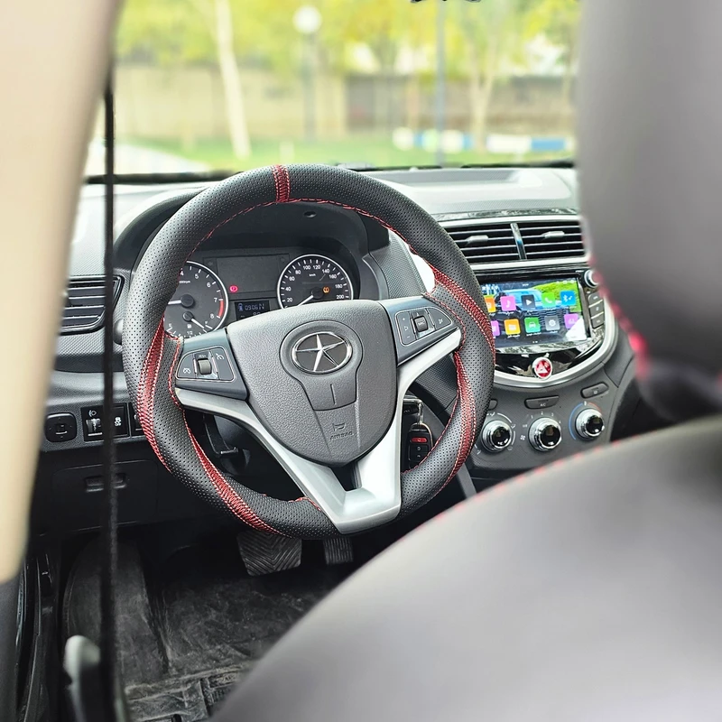 عکس شماره 7 : روکش فرمان دوختی فرمونو  مدل موناکو مناسب برای جک j4