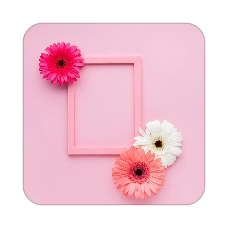 زیر لیوانی کاکتی طرح گل مدل mp17045