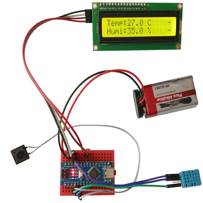 کیت آموزشی مهندسیکا مدل نمایشگر کریستال مایع با آردوینو LCD_I2C