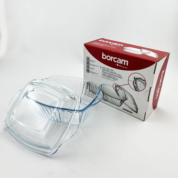 ظرف پخت پاشاباغچه مدل Borcam درب دار کد 59039
