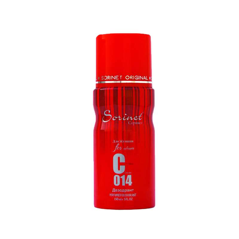اسپری خوشبو کننده بدن زنانه سورینت مدل C014 حجم 150 میلی لیتر