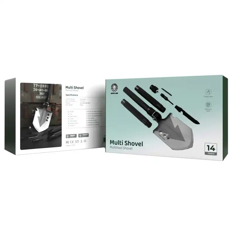 ابزار چندکاره سفری گرین لاین مدل Multi Shovel