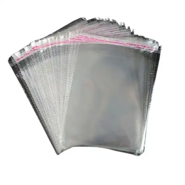 سلفون بسته بندی مدل لبه چسب دار 30/40 بسته 100 عددی