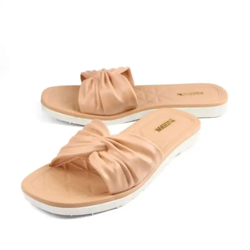 دمپایی زنانه مدل روفرشی پاپیونی