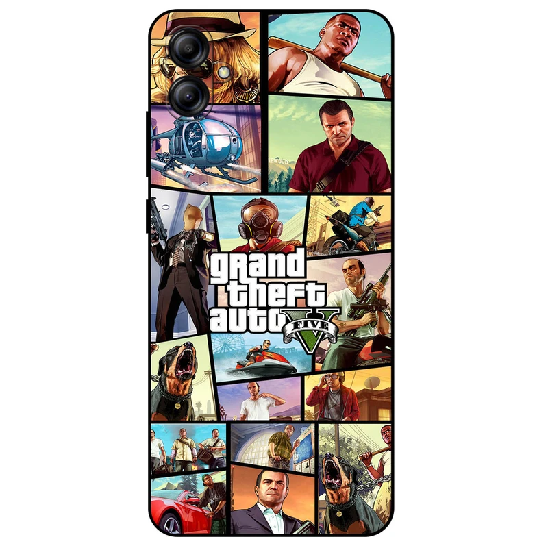 کاور مگافون طرح جی تی ای مدل 8240 مناسب برای گوشی موبایل سامسونگ Galaxy A04e / F04       