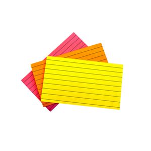 کاغذ یادداشت چسب دار مدل رنگی خط دار سایز 12.5x7.5 سانتی متر بسته 3 عددی