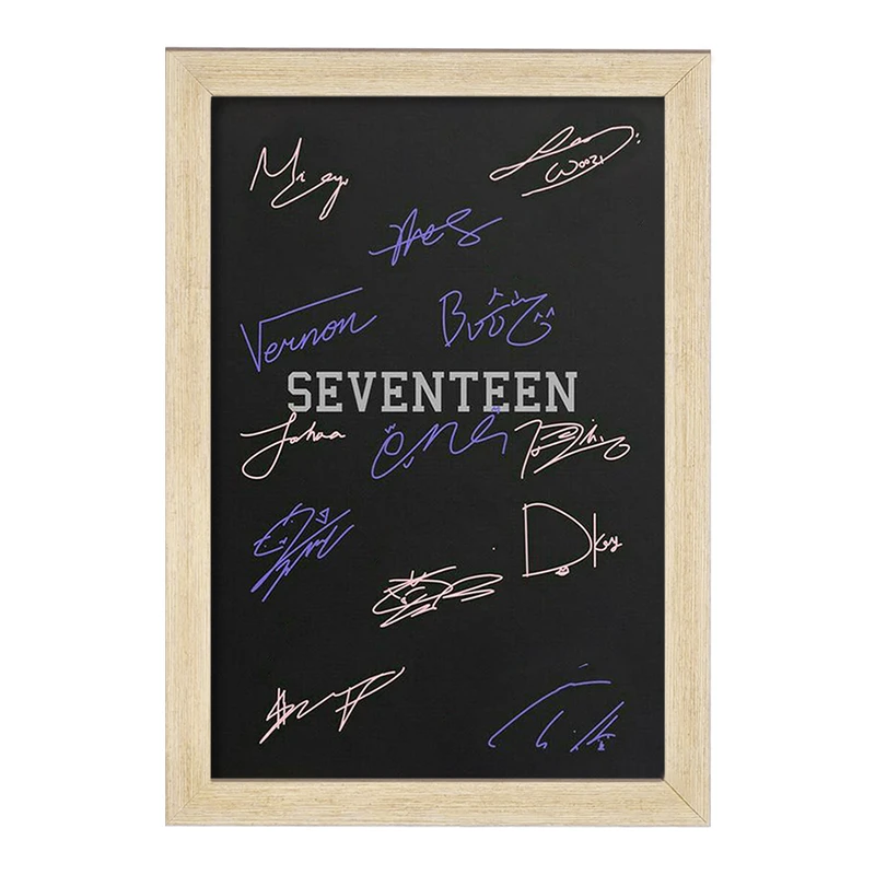 تابلو خندالو مدل گروه سونتین Seventeen  کد 21664