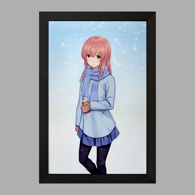 تابلو خندالو مدل شوکو نیشیمیا انیمه سایلنت ویس A Silent Voice  کد 15841