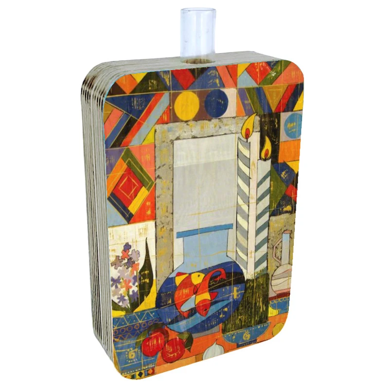 گلدان دکوری طرح دو رو مدل نوروز ایرانی کد FPW186