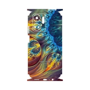 MAHOOT Mathematical Geometric Shape 8-FullSkin Cover Sticker for Honor X7a