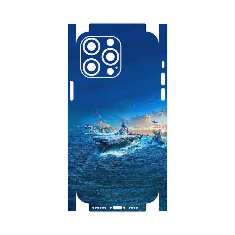 برچسب پوششی ماهوت مدل Warship-FullSkin مناسب برای گوشی موبایل اپل iPhone 14 Pro Max