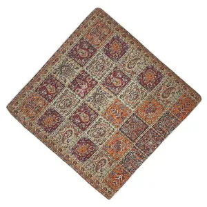  کاور کوسن ترمه مدل خشتی کد 56