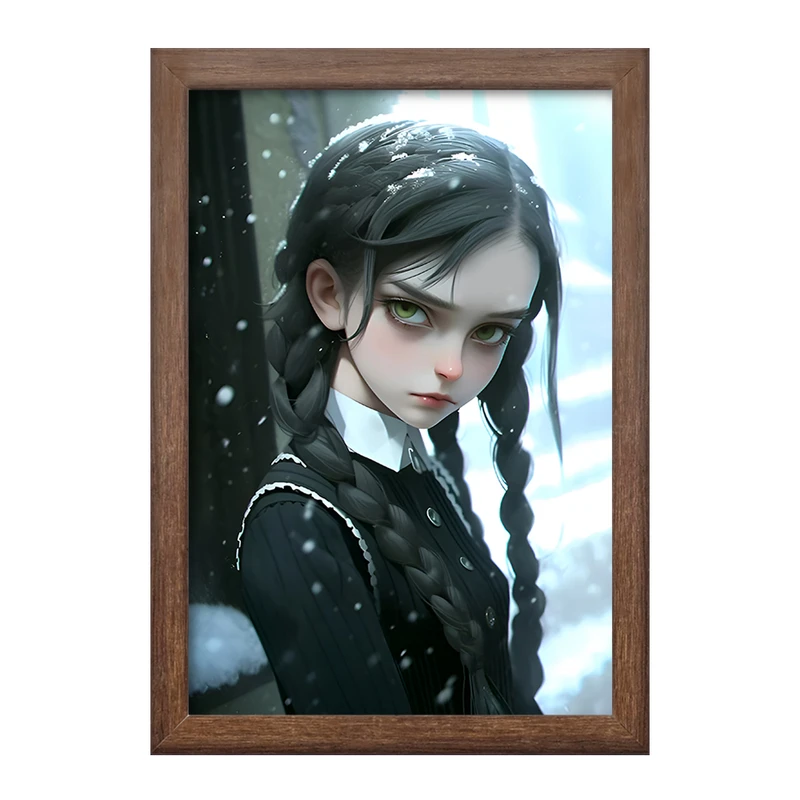 تابلو خندالو طرح ونزدی (Wednesday) کد F6976