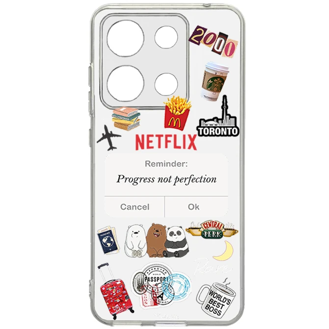 کاور طرح Progress مناسب برای گوشی موبایل شیائومی Note 13 Pro 4G