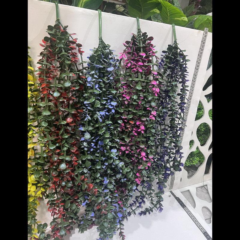 گل مصنوعی آویز شمشاد، ابعاد 10×10×60 سانتی‌متر، وزن 100 گرم
