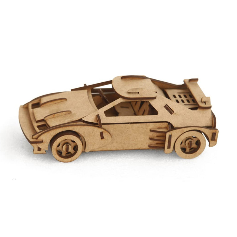 ساختنی مدل ماکت چوبی ماشین کد M55