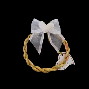 گیفت مدل قند قلبی طرح  حلقه حصیری بسته ۱۰ عددی