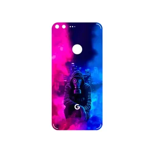 MAHOOT Smoke Rainbow Digital Art 2 Cover Sticker for Google Pixel