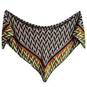 روسری زنانه مدل نخ ابریشم مجلسی کد 0550