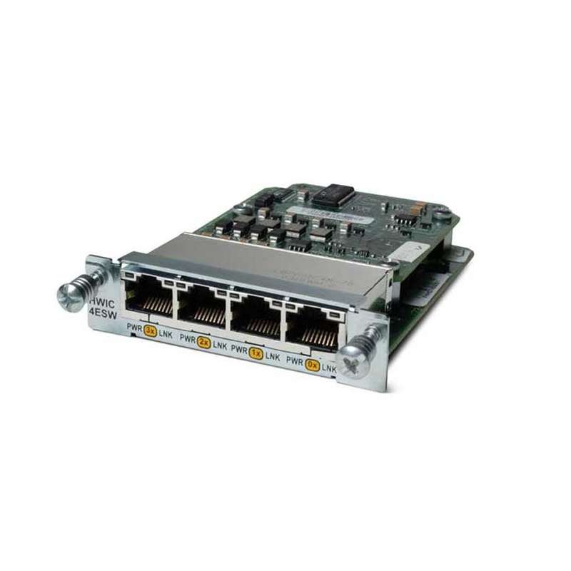 ماژول شبکه سیسکو مدل HWIC-4ESW ماژول شبکه سیسکو مدل HWIC-4ESW