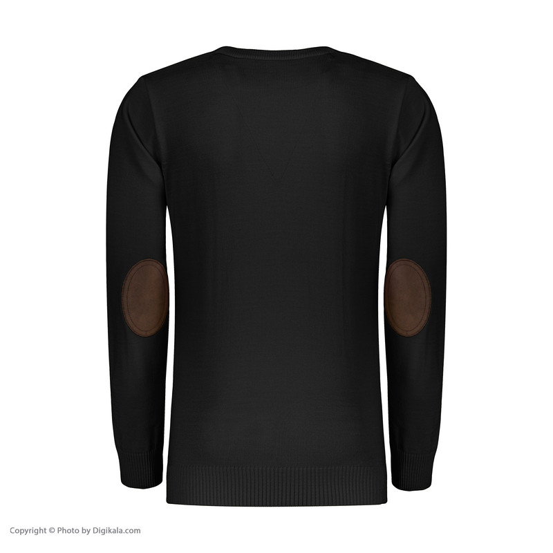 پلیور مردانه تریکو پاییزان کد P700 رنگ مشکی