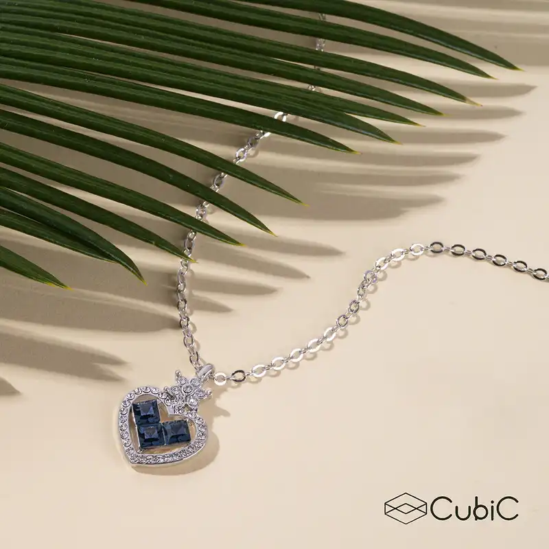 گردنبند زنانه کوبیک مدل QN-051237