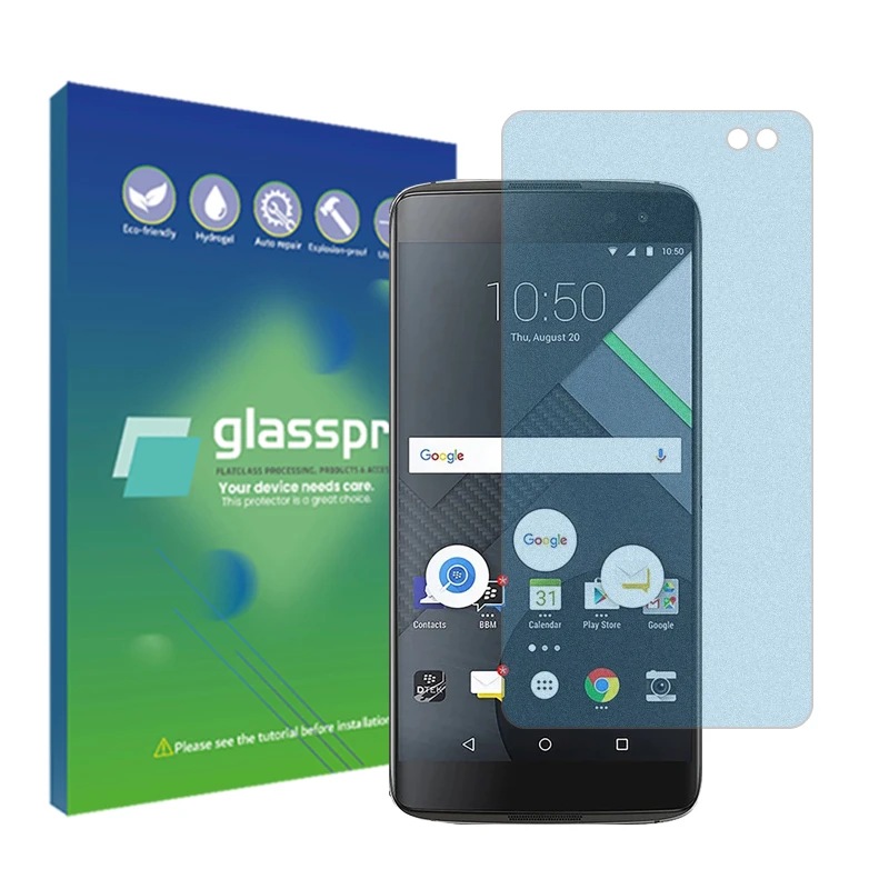 محافظ صفحه نمایش مات ضد اشعه آبی گلس پرو مدل Resistant مناسب برای گوشی موبایل بلک بری DTEK60 BBA100-2