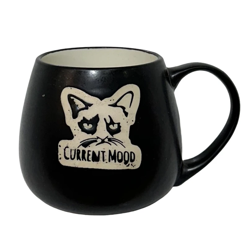 ماگ مدل گربه طرح عصبانی کد MG-CG-017-B-Angry cat