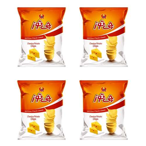چیپس پنیر فرانسوی چی توز - 30 گرم بسته 4 عددی