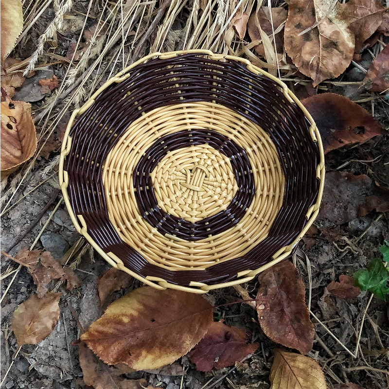 سبد نان و سبزی مدل بهار کد A-07 مجموعه 3 عددی