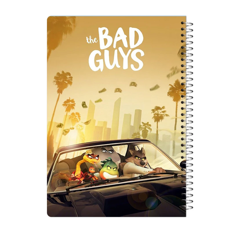 دفتر مشق 80 برگ آی چاپ مدل بد گای کد 163