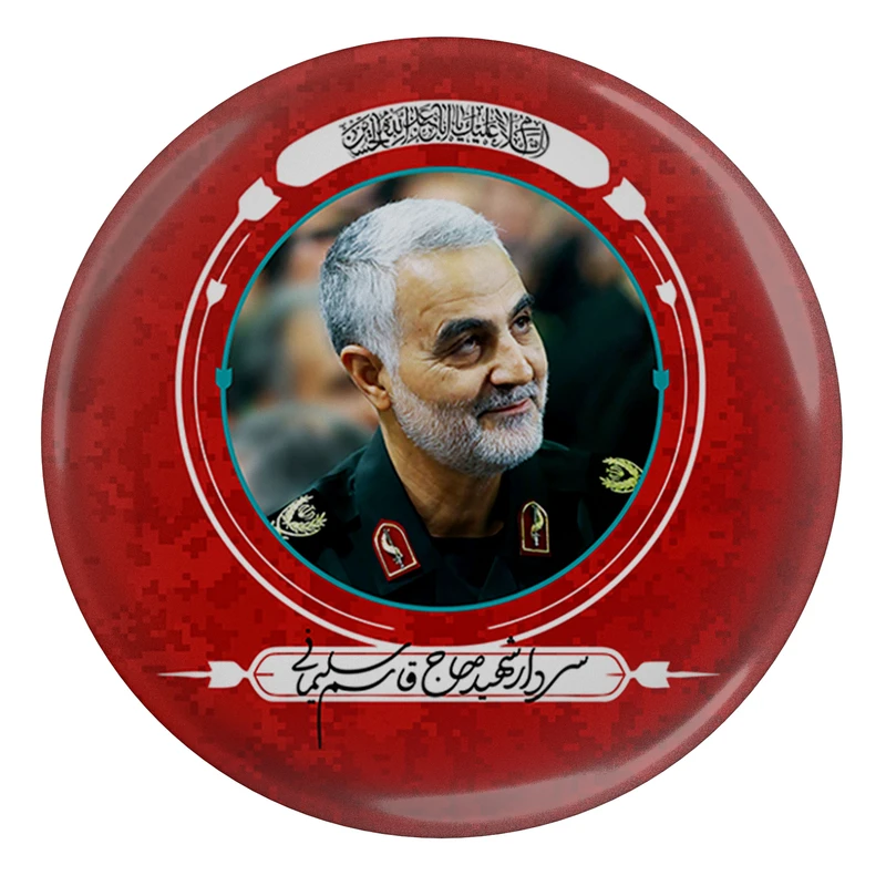 مگنت مدل S12512 طرح سردار شهید حاج قاسم سلیمانی