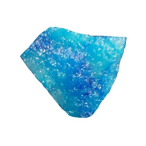 سنگ نمک دکوری مدل کریستالی طرح ساحل کد Z581