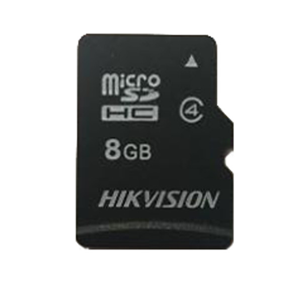 تصویر کارت حافظه microSDHC هایک ویژن کلاس 4 استاندارد UHS-I U1 سرعت 80MBs ظرفیت 8 گیگابایت