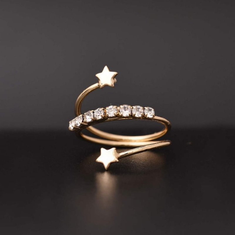 بند انگشتی زنانه ماصرم مدل ستاره کد Ri3040