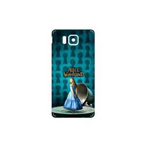 MAHOOT Alice in Wonderland Cover Sticker for Samsung Galaxy Alpha