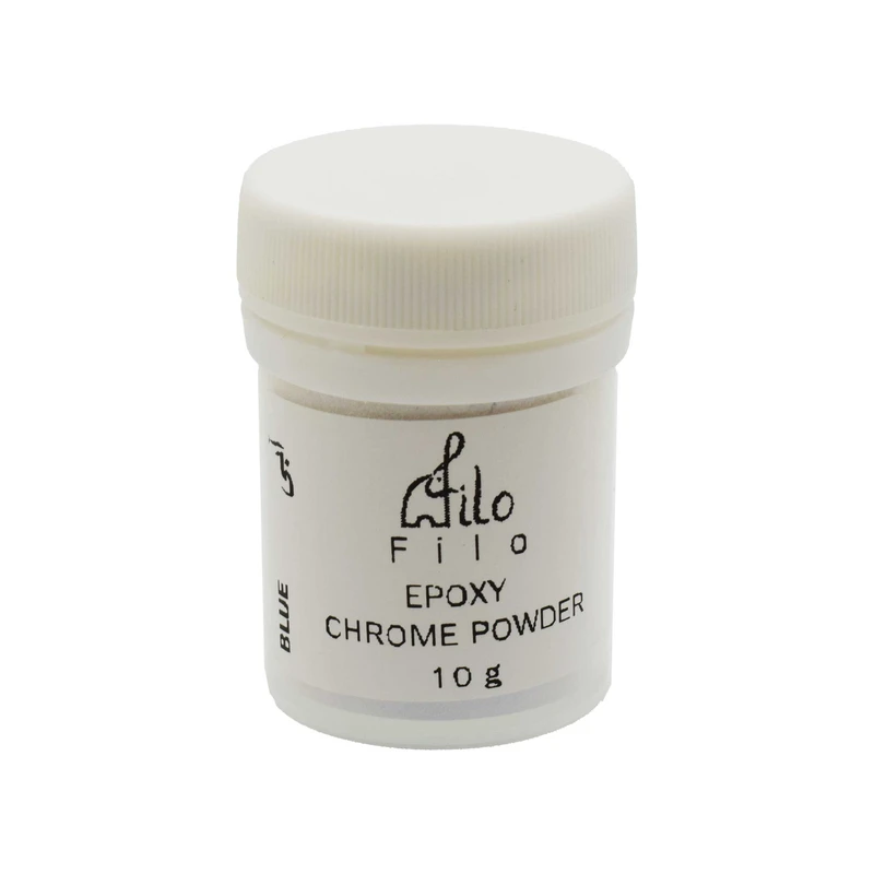پودر رنگ رزین اپوکسی فیلو مدل chrm حجم 18 میلی لیتر