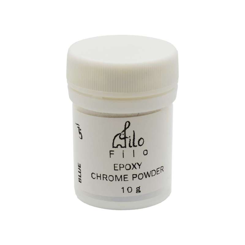 پودر رنگ رزین اپوکسی فیلو مدل chrm حجم 18 میلی لیتر