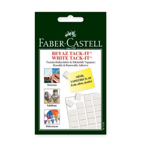 چسب خمیری فابر کاستل مدل Tack-it Beyaz بسته 90 عددی