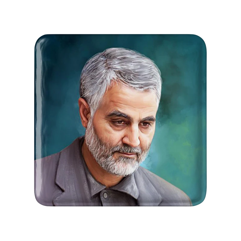 مگنت خندالو طرح سردار قاسم سلیمانی کد 12611
